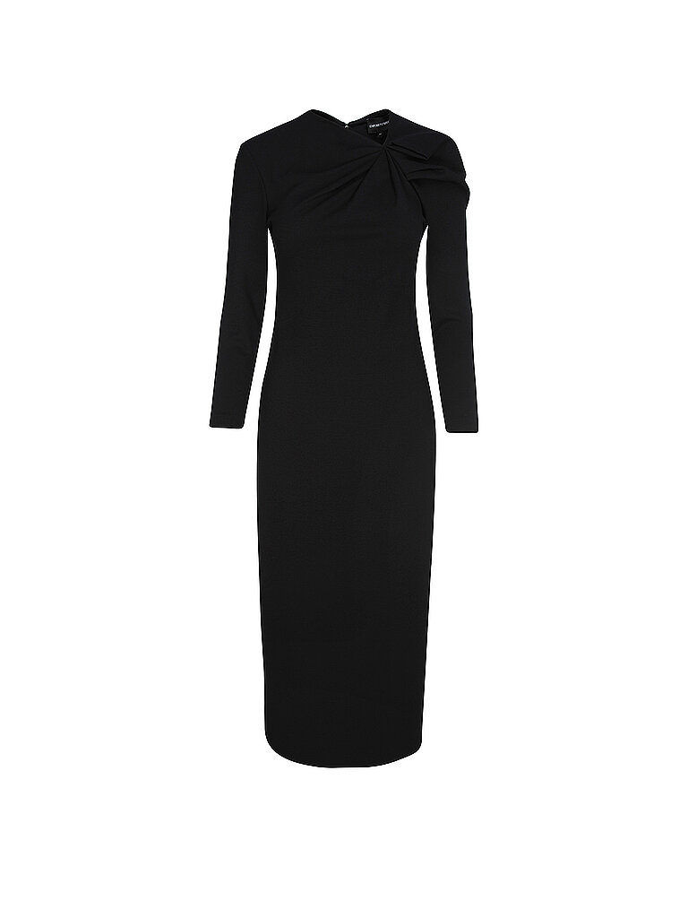 EMPORIO ARMANI Midikleid schwarz