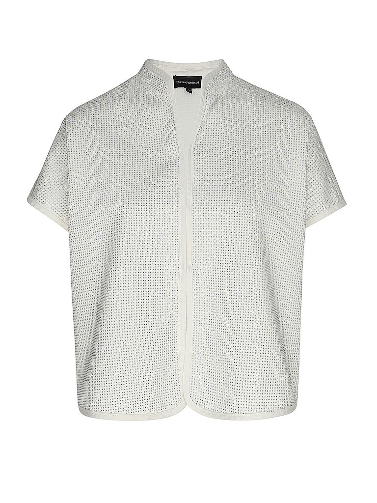 EMPORIO ARMANI Blusenshirt hellgrau