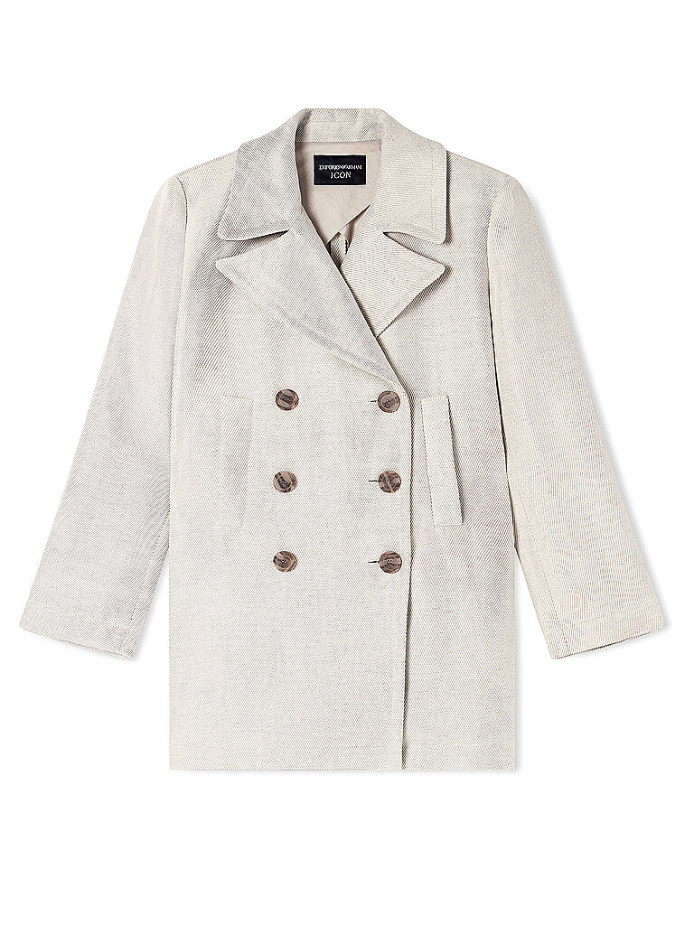 EMPORIO ARMANI Mantel CABAN beige