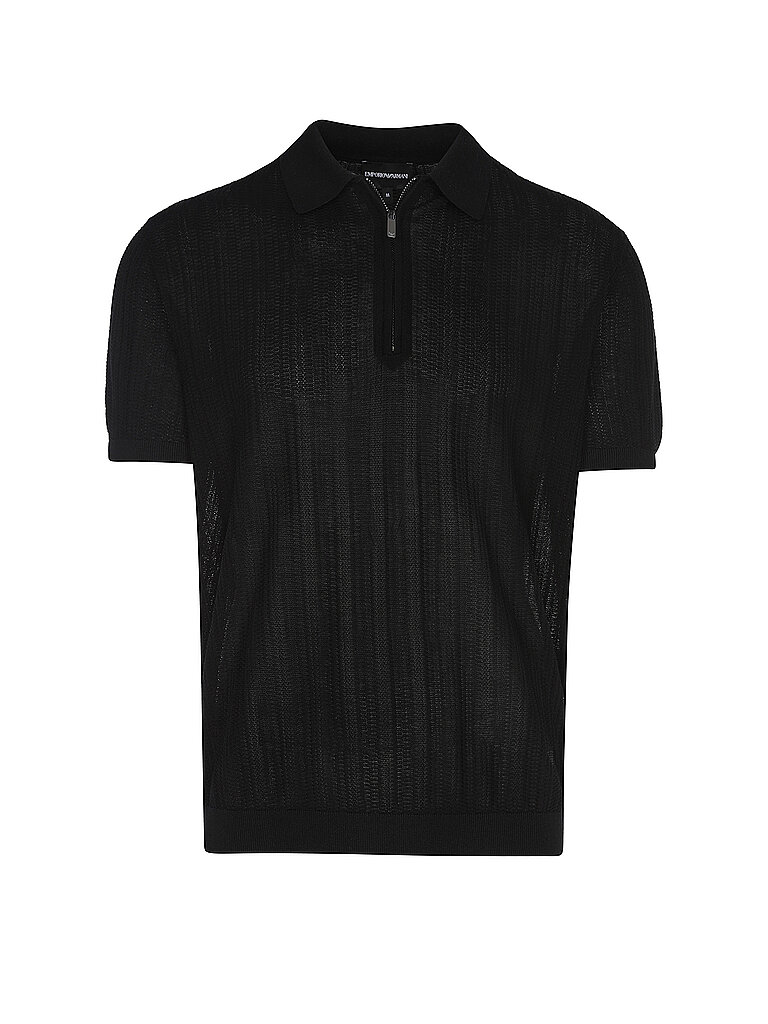 EMPORIO ARMANI Poloshirt schwarz