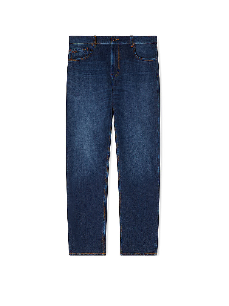 EMPORIO ARMANI Jeans Straight Fit J76 blau
