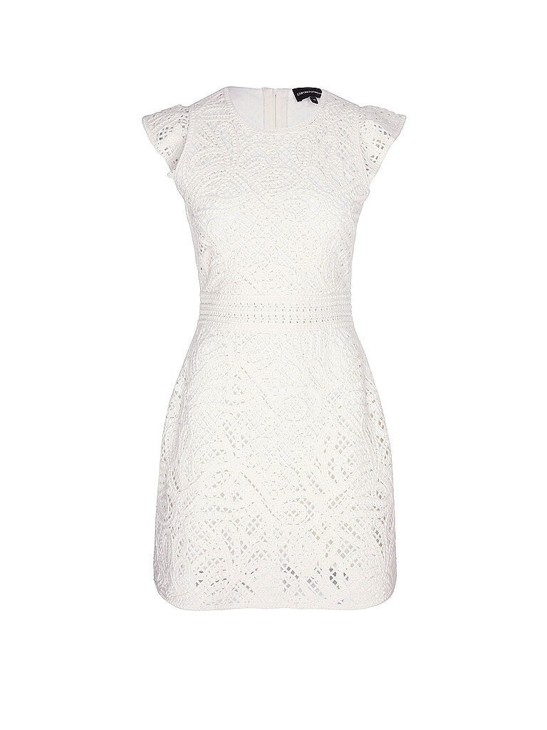 EMPORIO ARMANI Minikleid creme 34 damen
