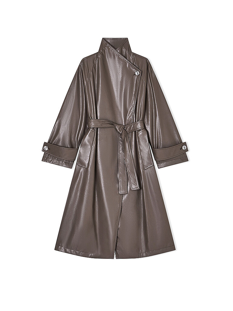 EMPORIO ARMANI Trenchcoat braun damen
