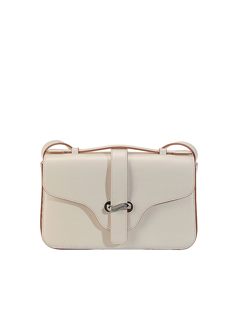 EMPORIO ARMANI Ledertasche - Schultertasche creme