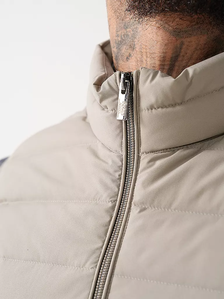 EMPORIO ARMANI | Daunen Steppgilet | grau