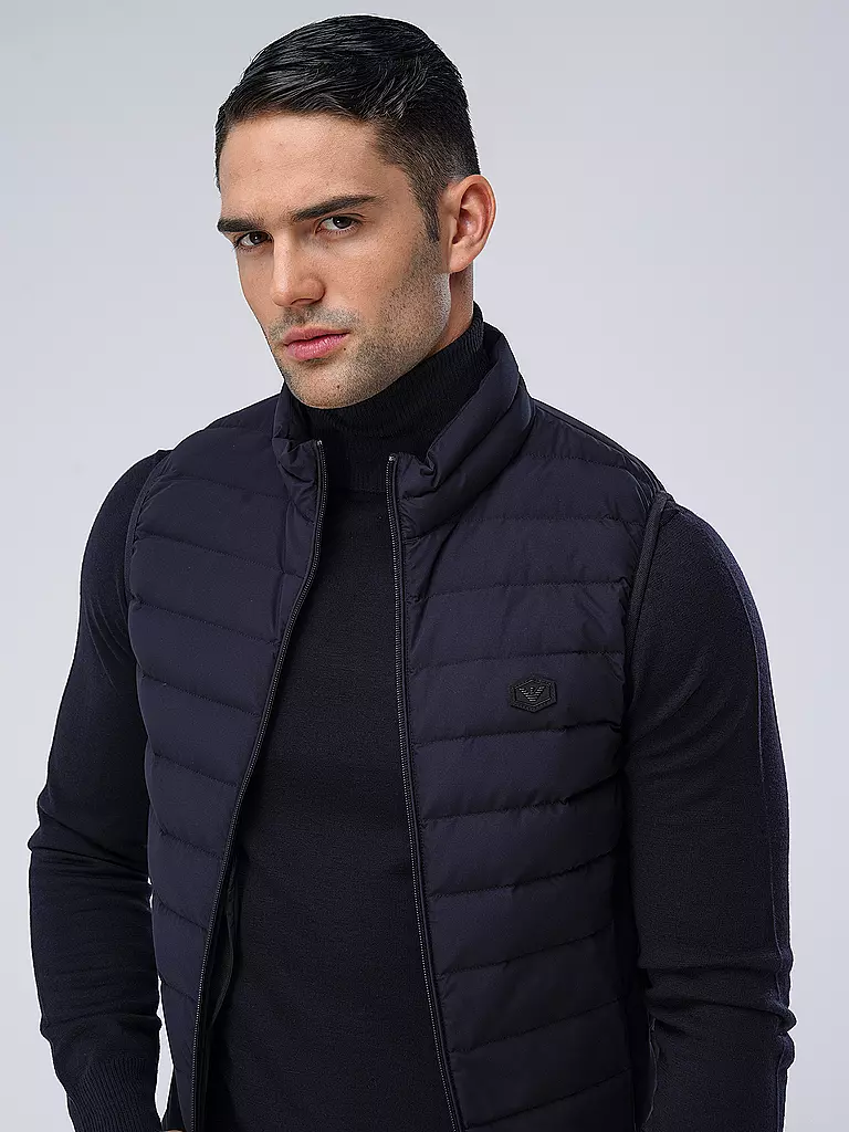 EMPORIO ARMANI | Daunensteppgilet  | blau