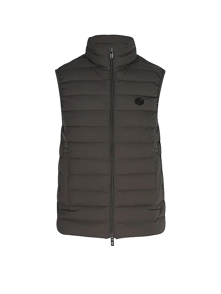 EMPORIO ARMANI | Daunensteppgilet ESSENTIAL | grau