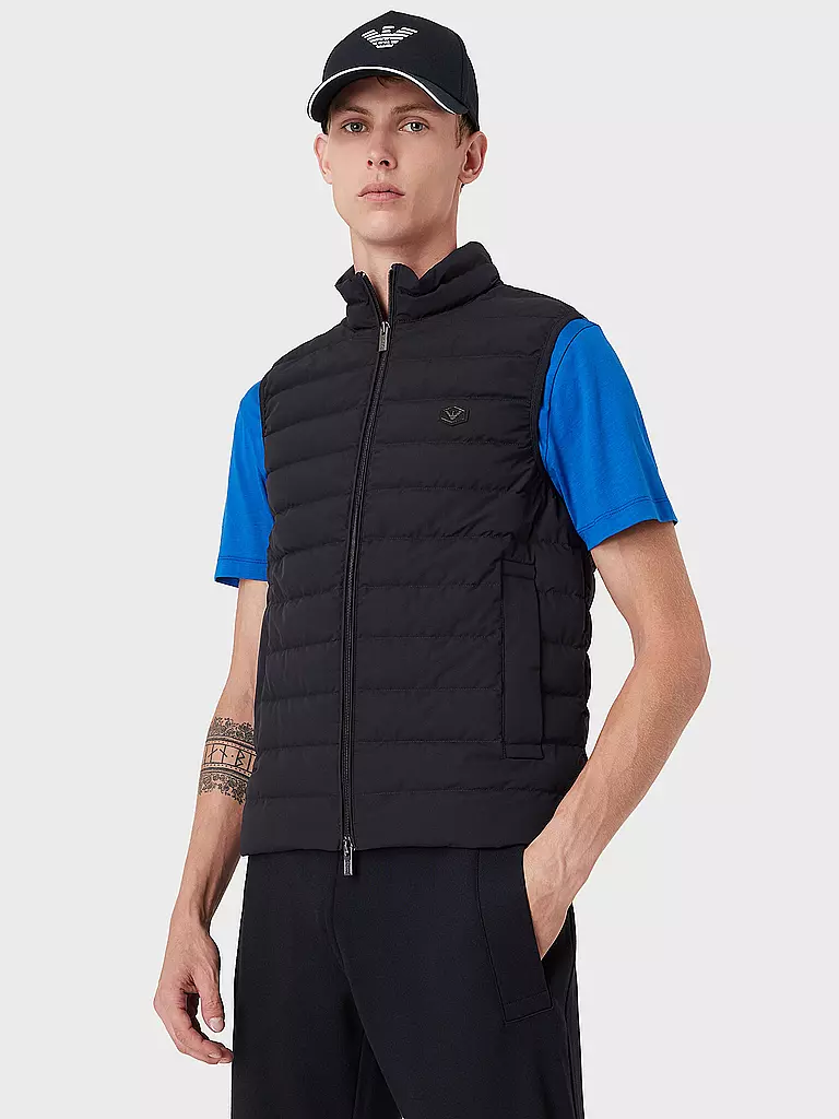 EMPORIO ARMANI | Daunensteppgilet | blau