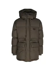 EMPORIO ARMANI | Daunensteppjacke  | olive