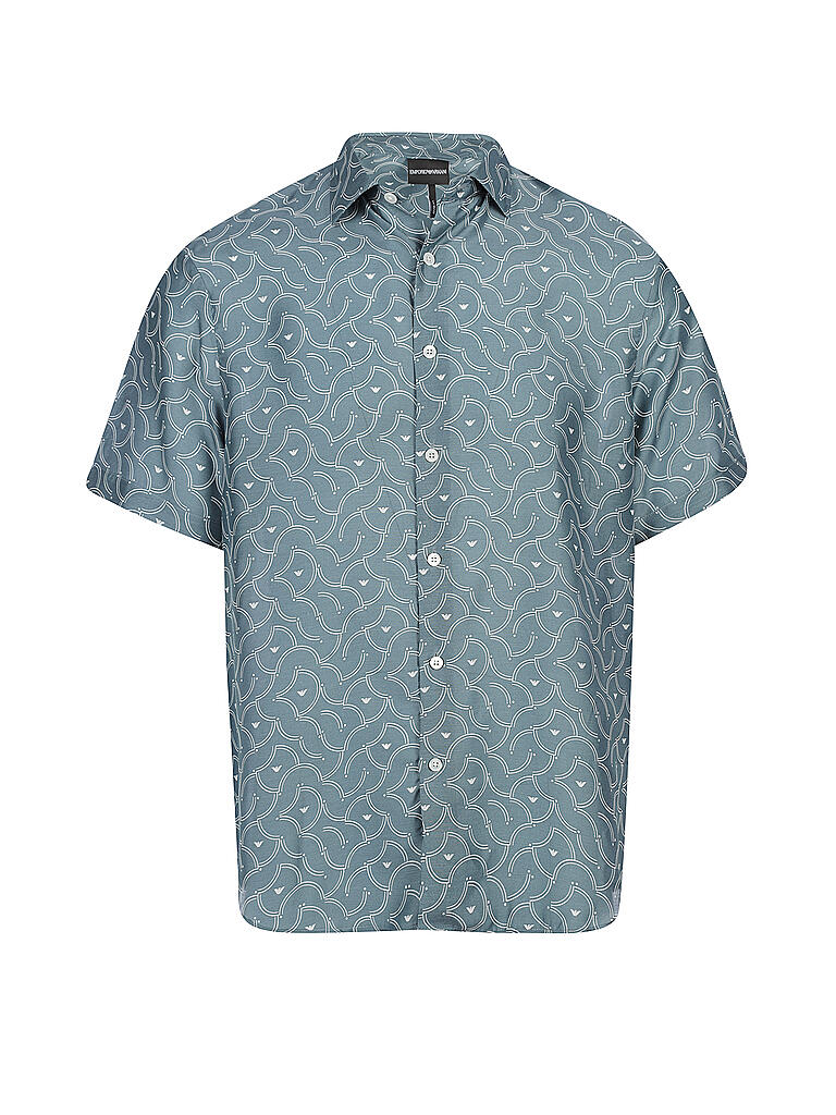 EMPORIO ARMANI | Hemd Regular Fit  | grün