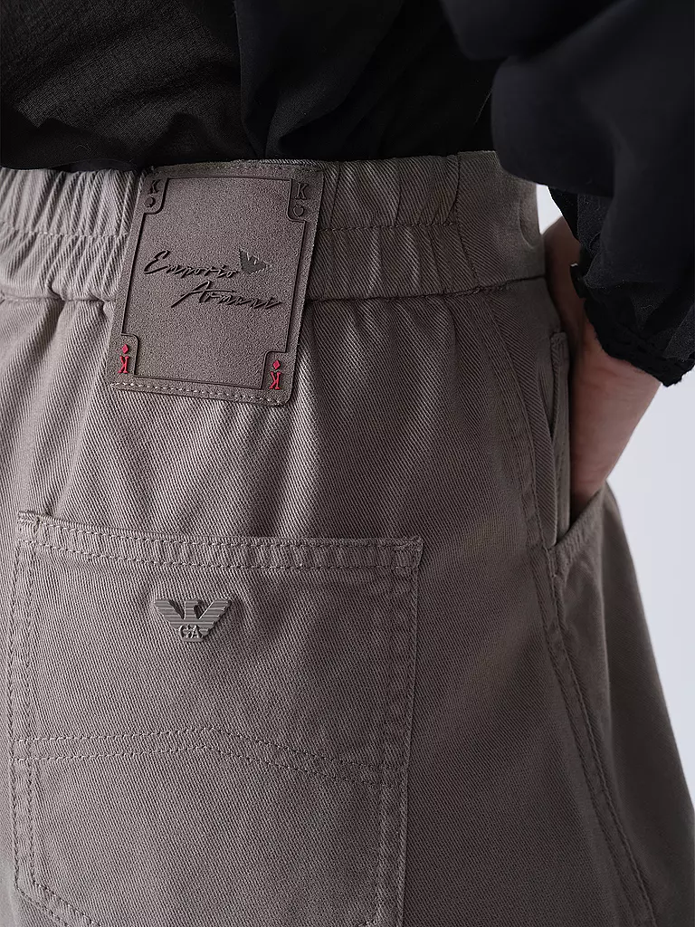 EMPORIO ARMANI | Jeans Barrel Fit 7/8 | braun