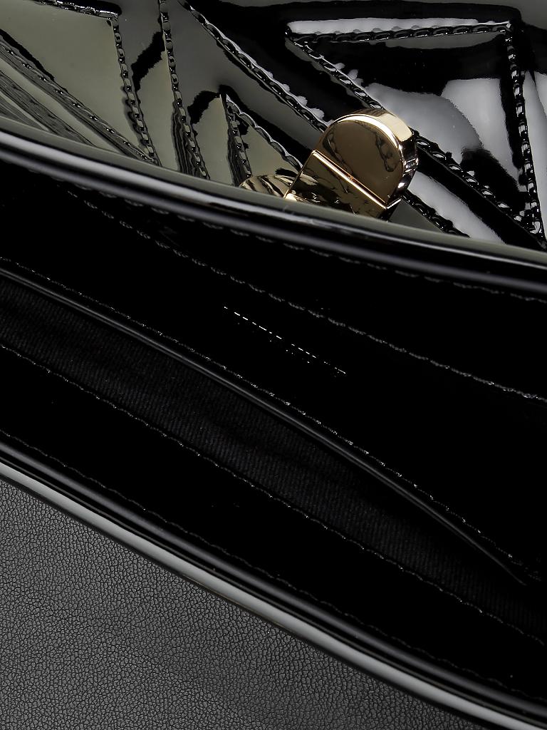 EMPORIO ARMANI | Lacktasche - Schultertasche | schwarz