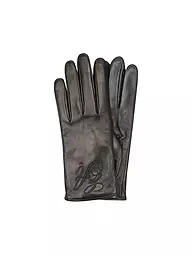 EMPORIO ARMANI | Lederhandschuhe  | schwarz