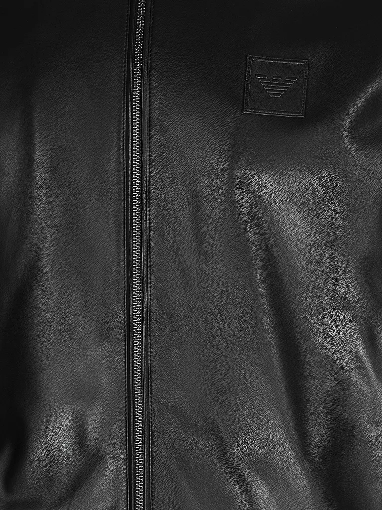 EMPORIO ARMANI | Lederjacke  | schwarz