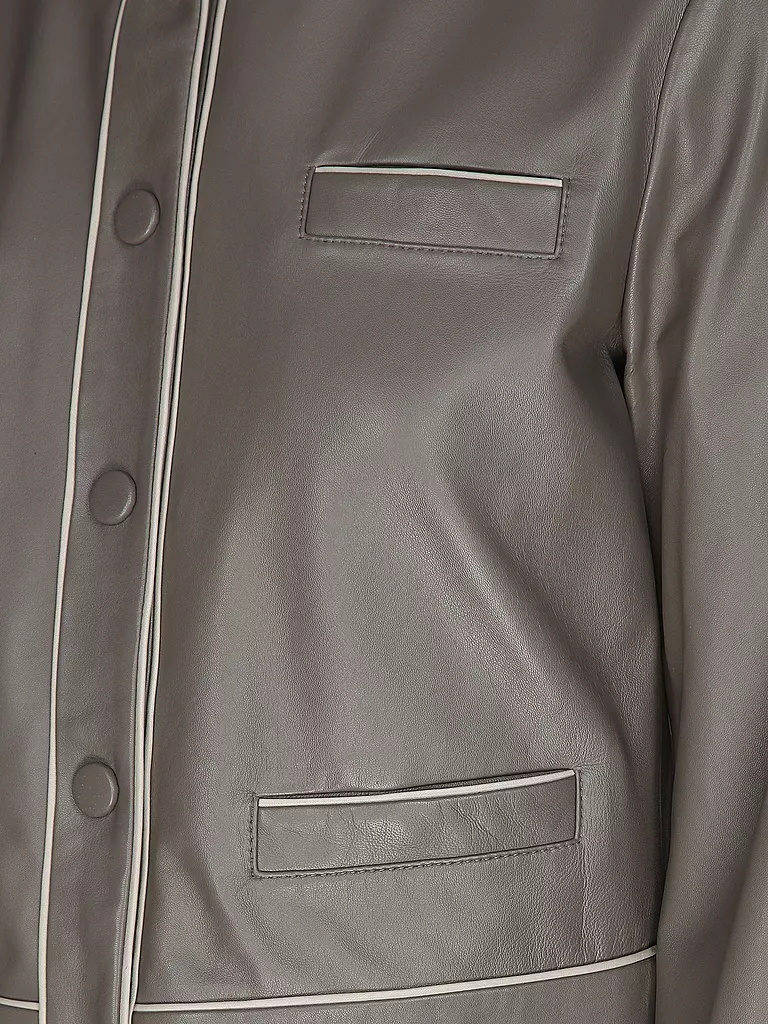 EMPORIO ARMANI | Lederjacke | braun