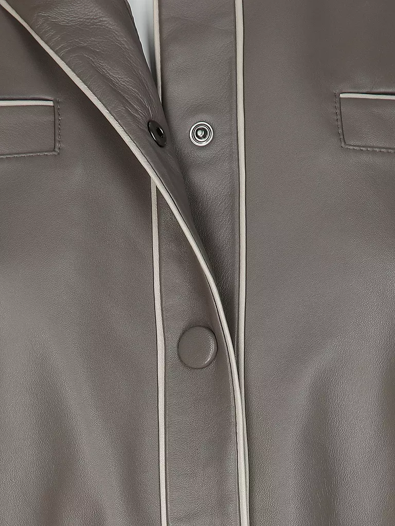 EMPORIO ARMANI | Lederjacke | braun