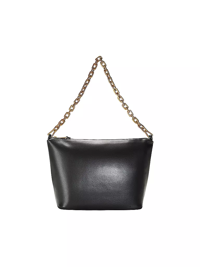 EMPORIO ARMANI | Ledertasche - Hobo Bag | schwarz