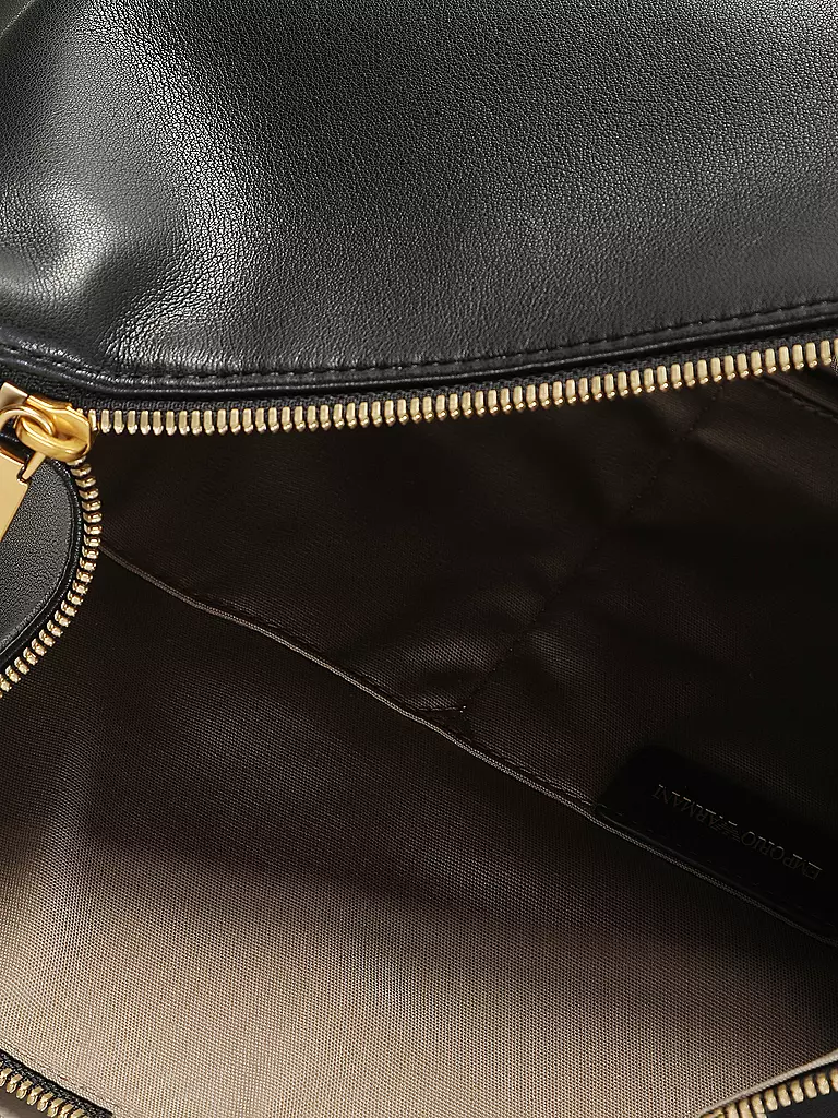 EMPORIO ARMANI | Ledertasche - Hobo Bag | schwarz