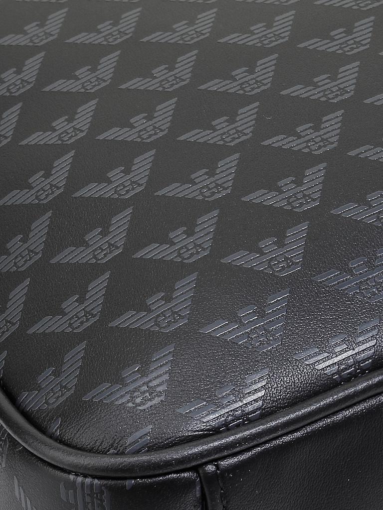 EMPORIO ARMANI | Ledertasche - Laptoptasche | schwarz