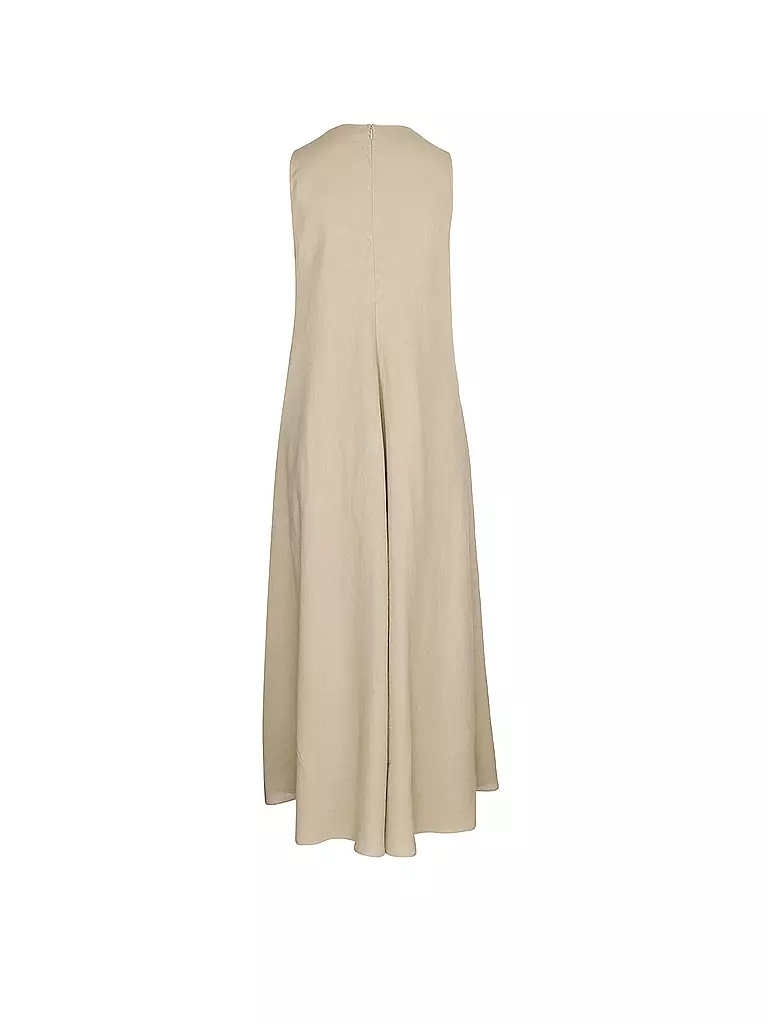 EMPORIO ARMANI | Leinenkleid  | beige