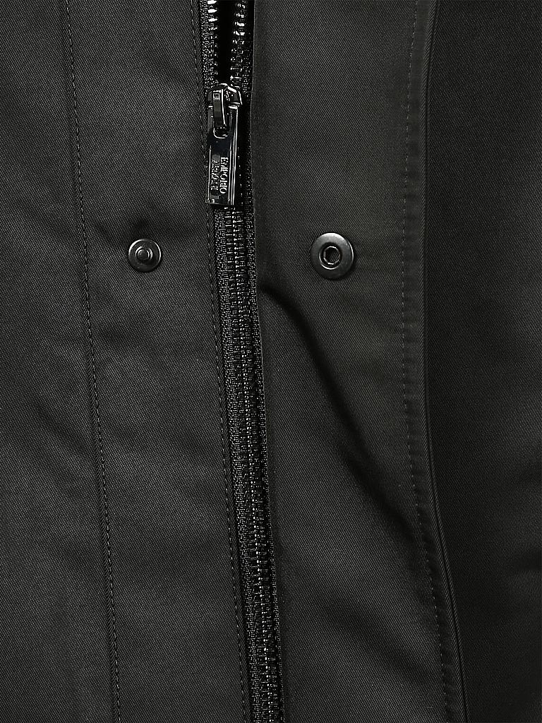 EMPORIO ARMANI | Mantel - Trenchcoat | schwarz