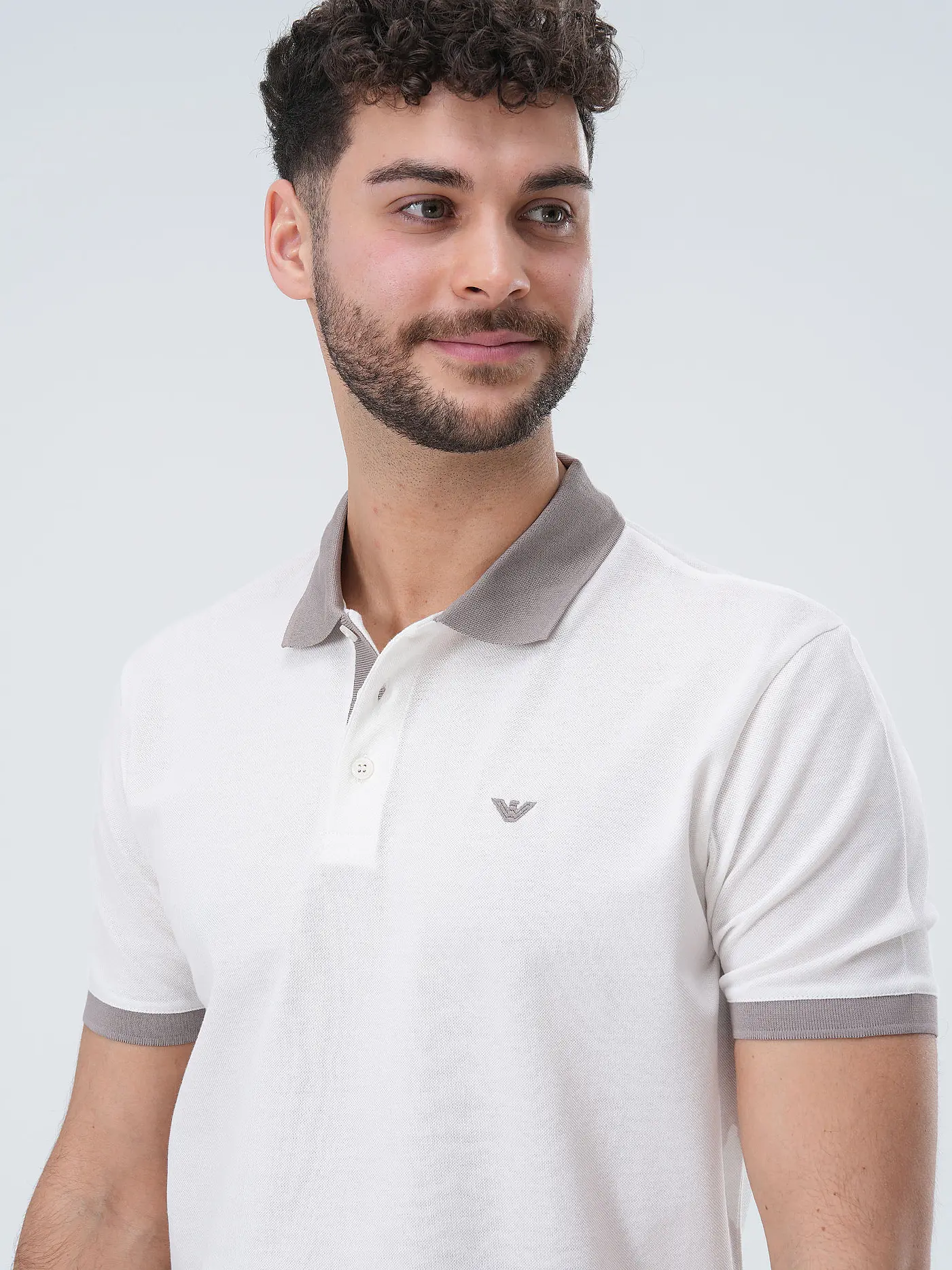 EMPORIO ARMANI | Poloshirt  | weiss