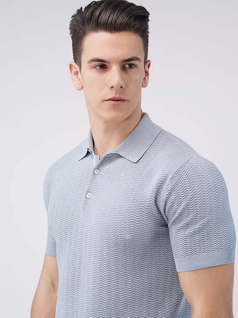 EMPORIO ARMANI | Poloshirt  | hellblau