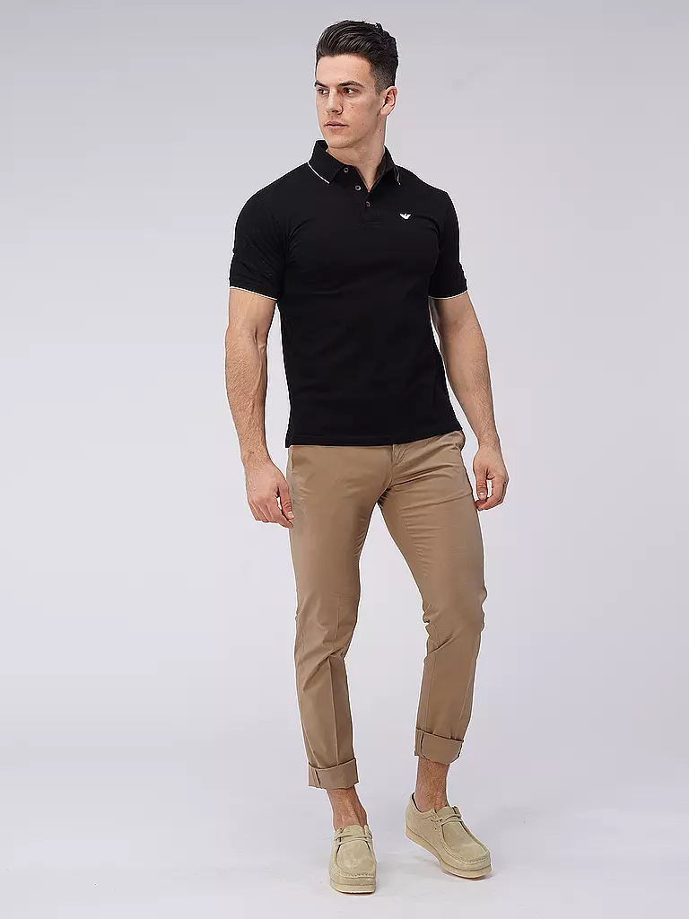 EMPORIO ARMANI | Poloshirt | schwarz