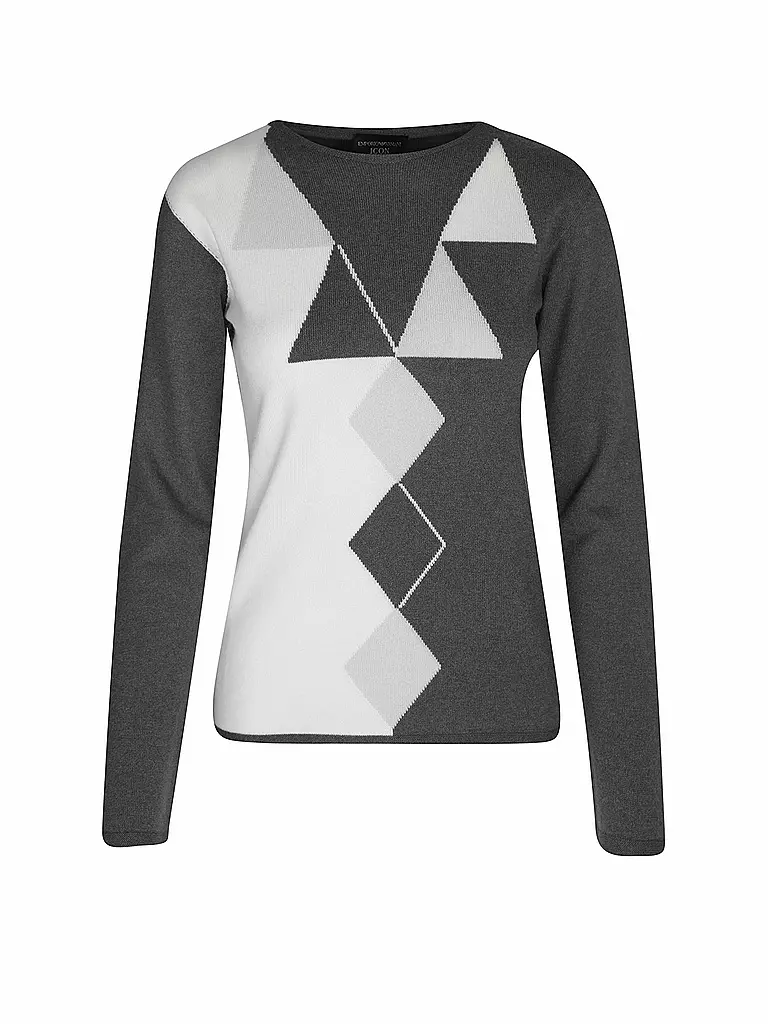 EMPORIO ARMANI | Pullover Kaschmir  | grau