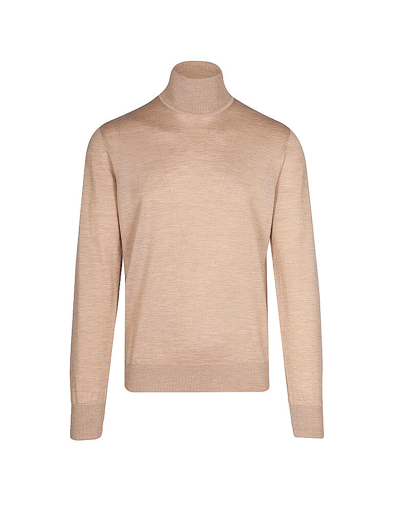 EMPORIO ARMANI Rollkragenpullover ESSENTIALS beige
