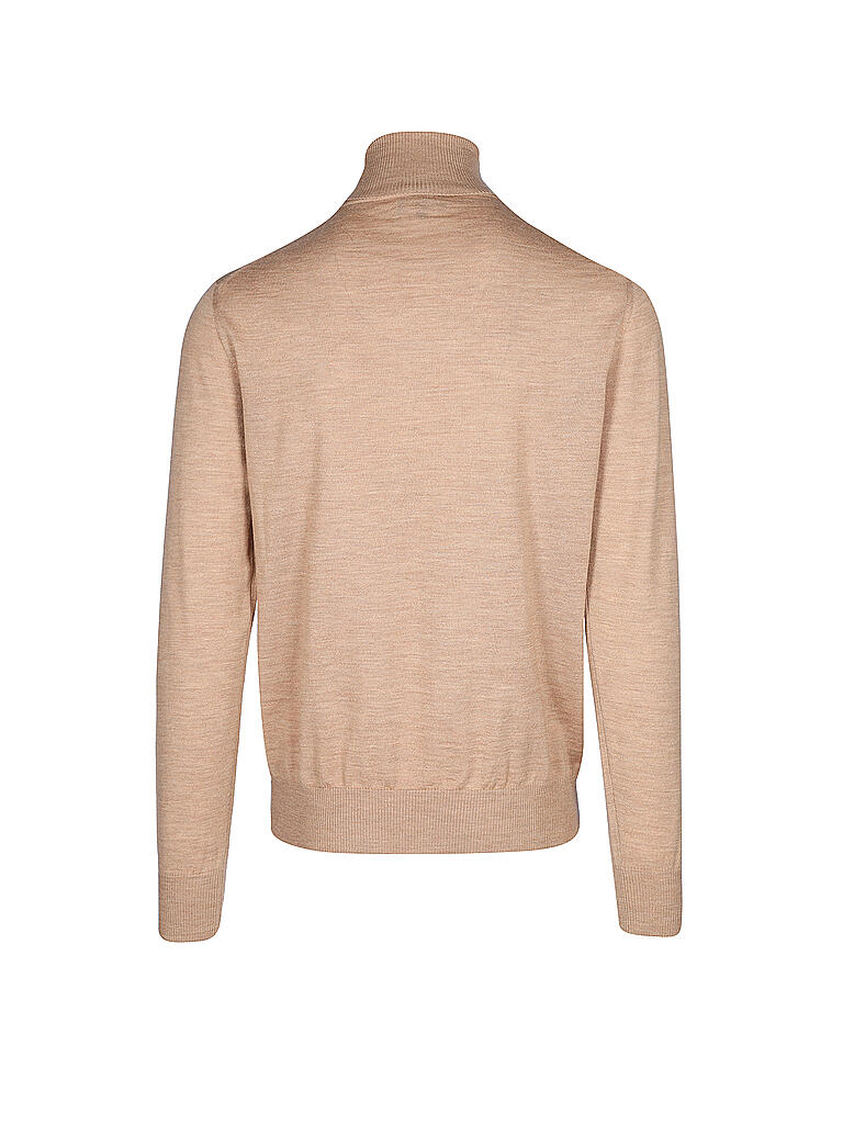 EMPORIO ARMANI Rollkragenpullover ESSENTIALS beige