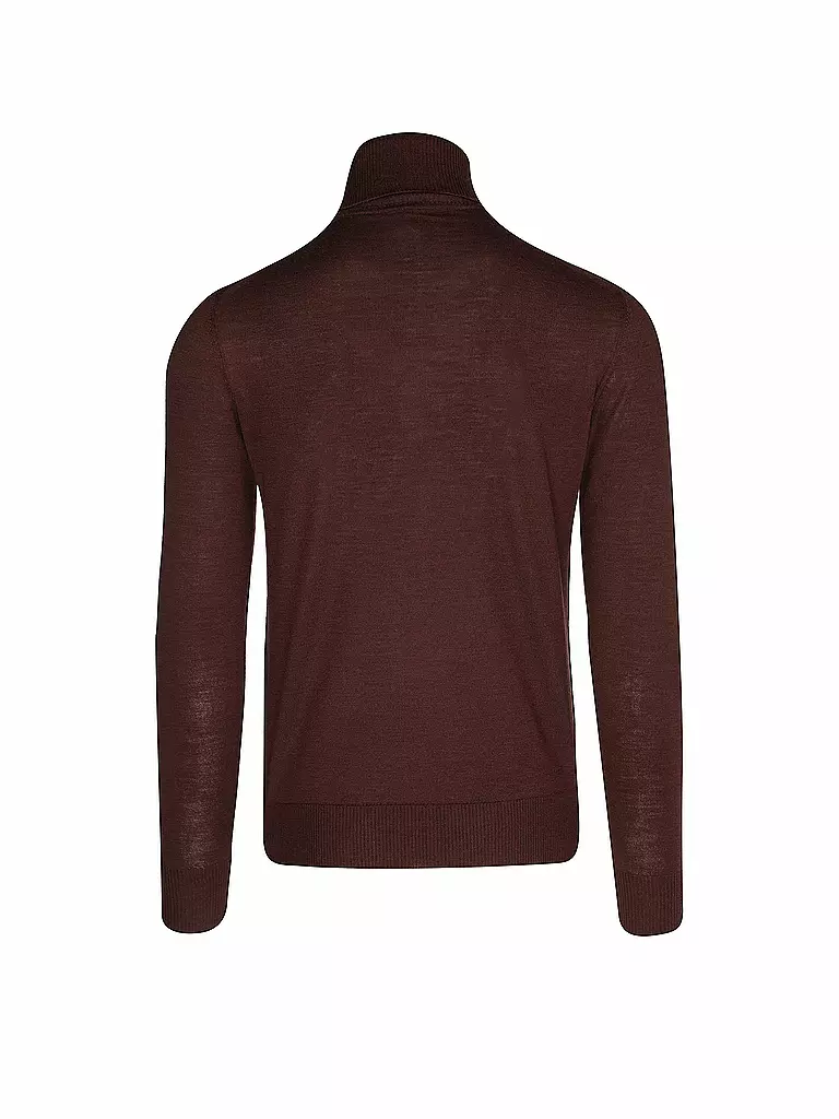 EMPORIO ARMANI | Rollkragenpullover ESSENTIALS | rot