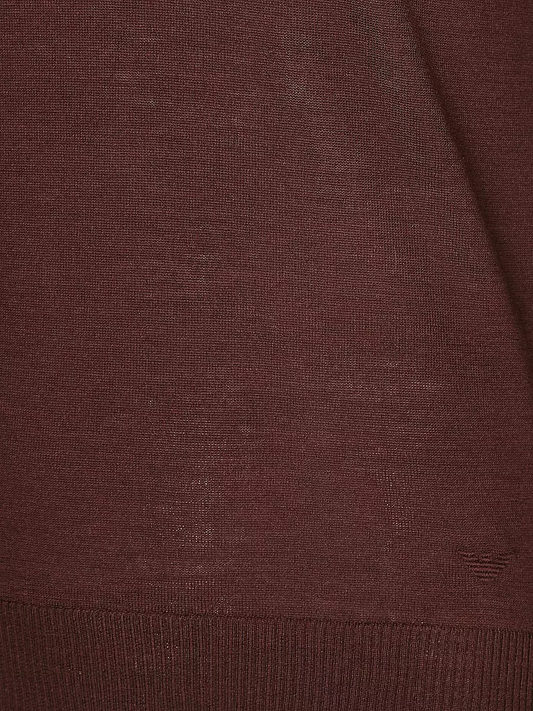 EMPORIO ARMANI | Rollkragenpullover ESSENTIALS | rot