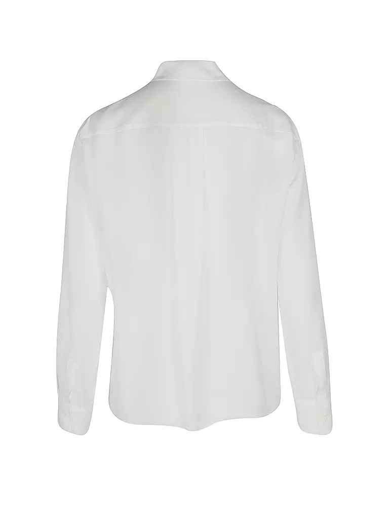 EMPORIO ARMANI | Seidenbluse | weiss