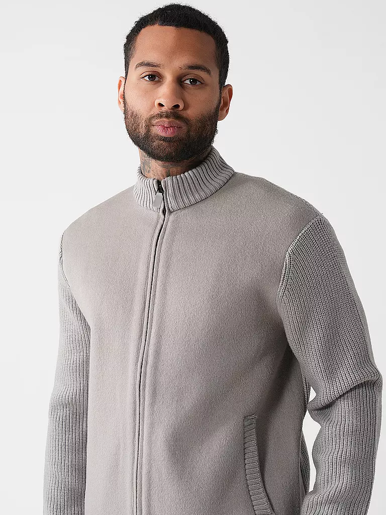 EMPORIO ARMANI | Strickjacke | hellgrau