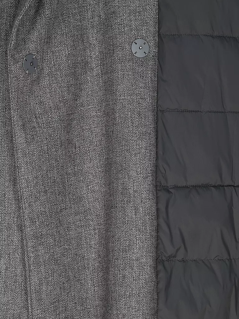 EMPORIO ARMANI | Trenchcoat  | grau