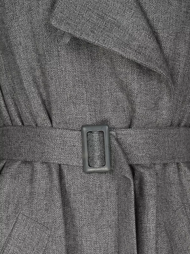 EMPORIO ARMANI | Trenchcoat  | grau