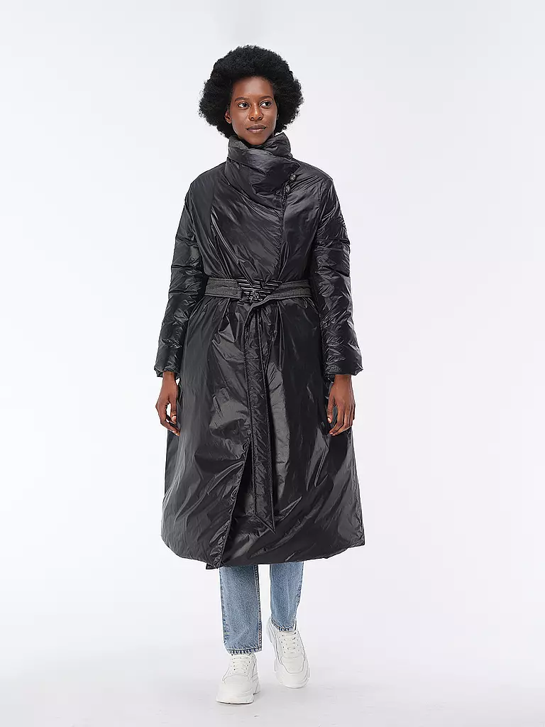 EMPORIO ARMANI | Wende Daunenmantel | grau