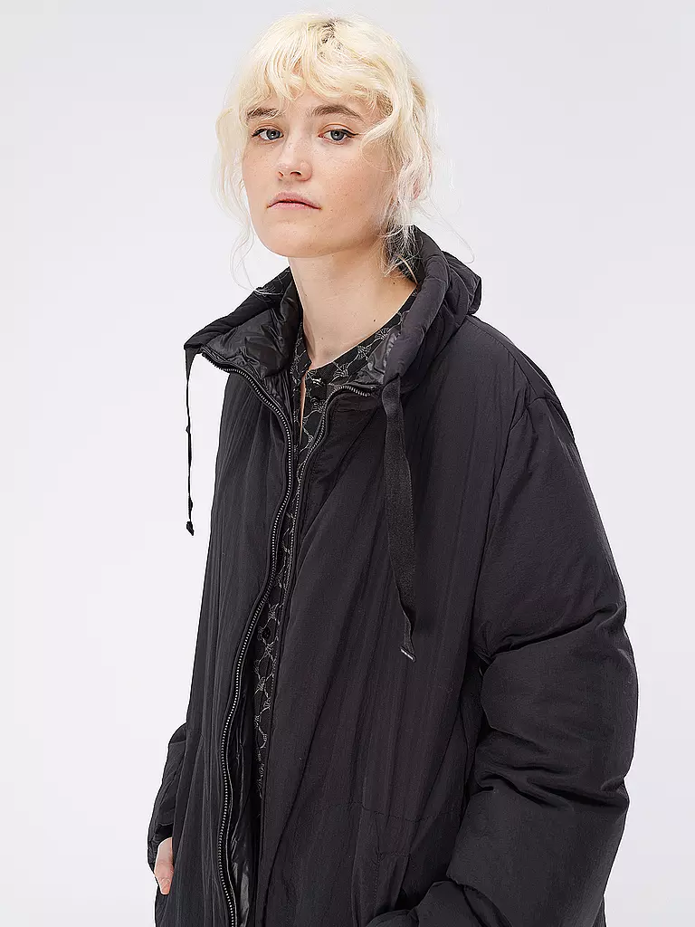 EMPORIO ARMANI | Wende Daunensteppmantel | schwarz