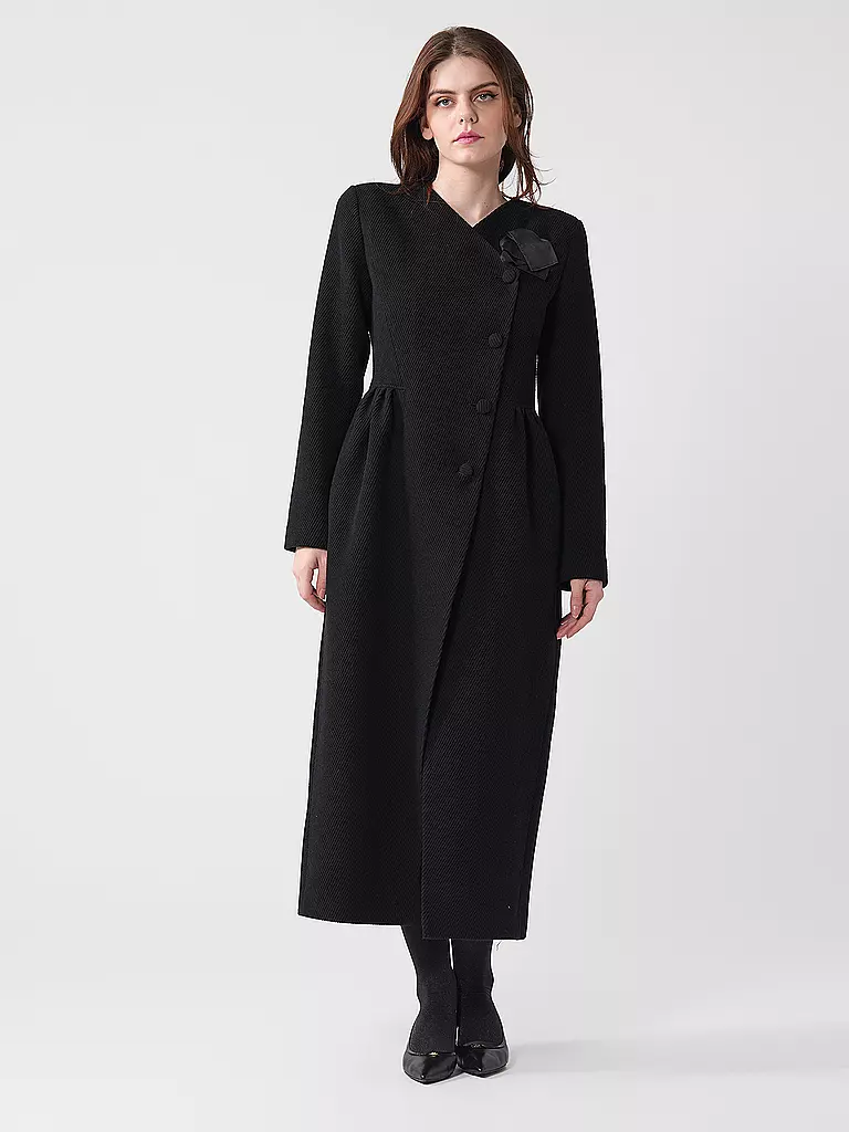 EMPORIO ARMANI | Wollmantel  | schwarz