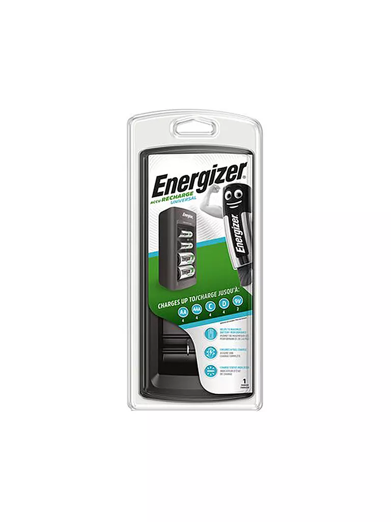 ENERGIZER | NiMH-Akku-Ladegerät Universal ohne Akkus | keine Farbe