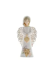 ENESCO | Figur - Engel ALWAYS IN MY HEART | Keine Farbe