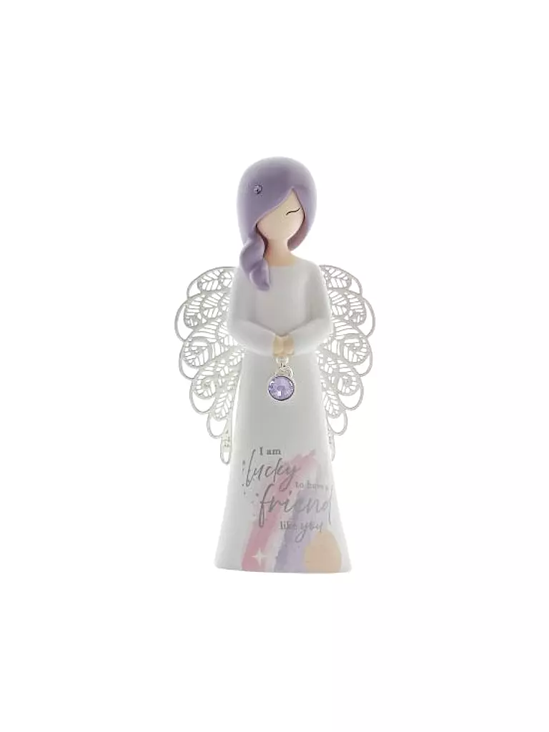 ENESCO | Figur - Engel I AM LUCKY | Keine Farbe