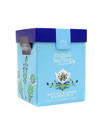 ENGLISH TEA SHOP | Teemischung Bio Weisser Tee, Heidelbeere und Hollunder 80g