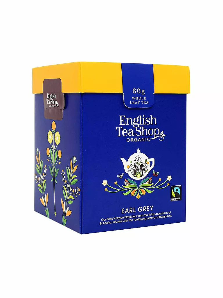 ENGLISH TEA SHOP | Earl Grey, BIO Fairtrade, Loser Tee, 80g Box | bunt