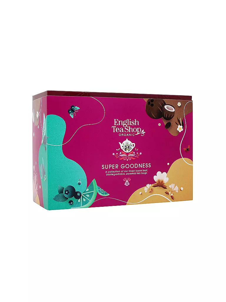 ENGLISH TEA SHOP | Geschenkbox Super Goodness 12 Beutel | bunt