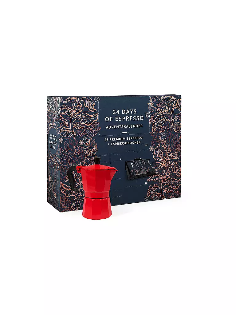 ENGLISH TEA SHOP | Kaffee Adventskalender Espresso | braun