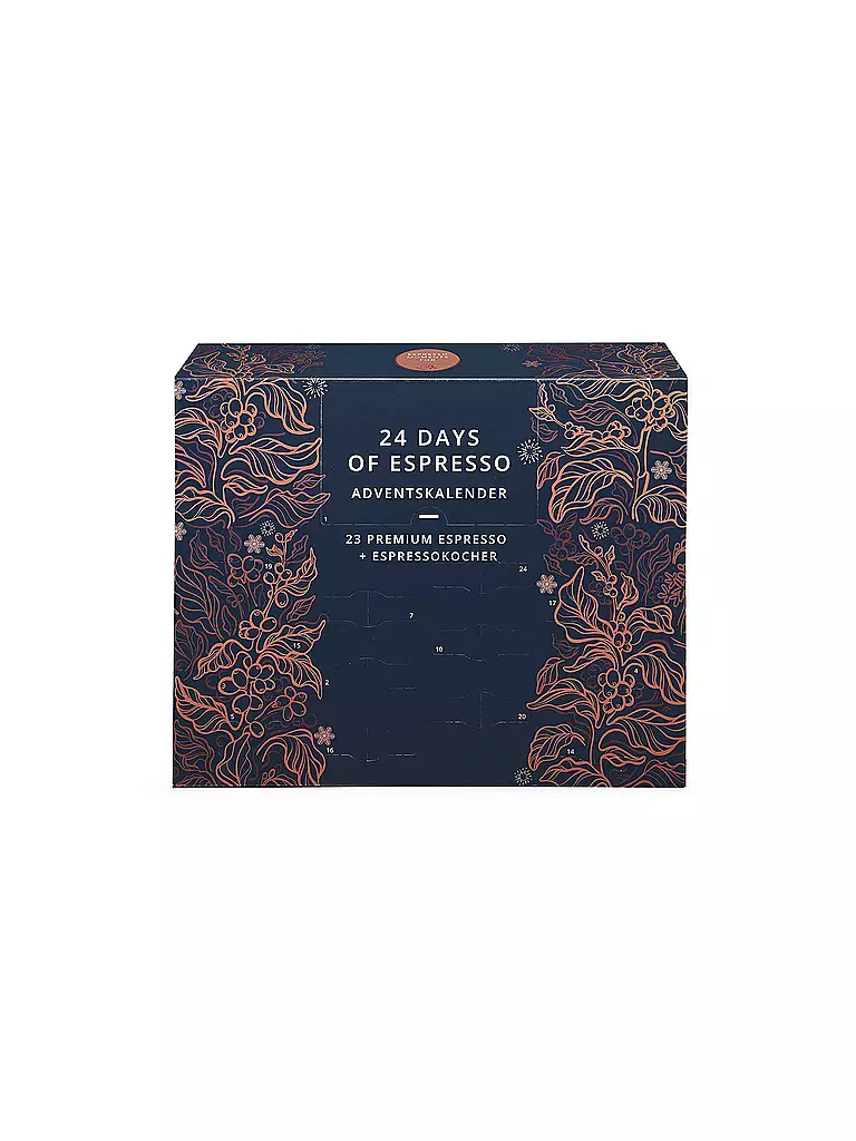 ENGLISH TEA SHOP | Kaffee Adventskalender Espresso | braun