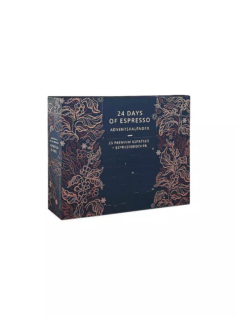 ENGLISH TEA SHOP | Kaffee Adventskalender Espresso | braun