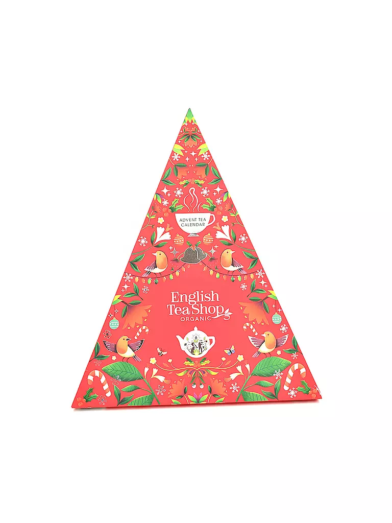 ENGLISH TEA SHOP | Tee Adventkalender 25 Beutel | rot